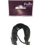 Fulin Kancalı Lastik Siyah Uç