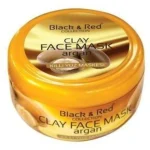 Black&Red Clay Face Maske Argan Oi̇l
