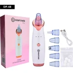 DEMPOWER Dp-47 Şarjlı 5 Başlıklı Siyah Nokta ve Cilt Temizleme Vakum Cihazı