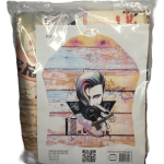 Penuteks Desenli Saten Saç Kesim Penuarı