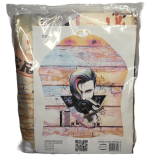 Penuteks Desenli Saten Saç Kesim Penuarı