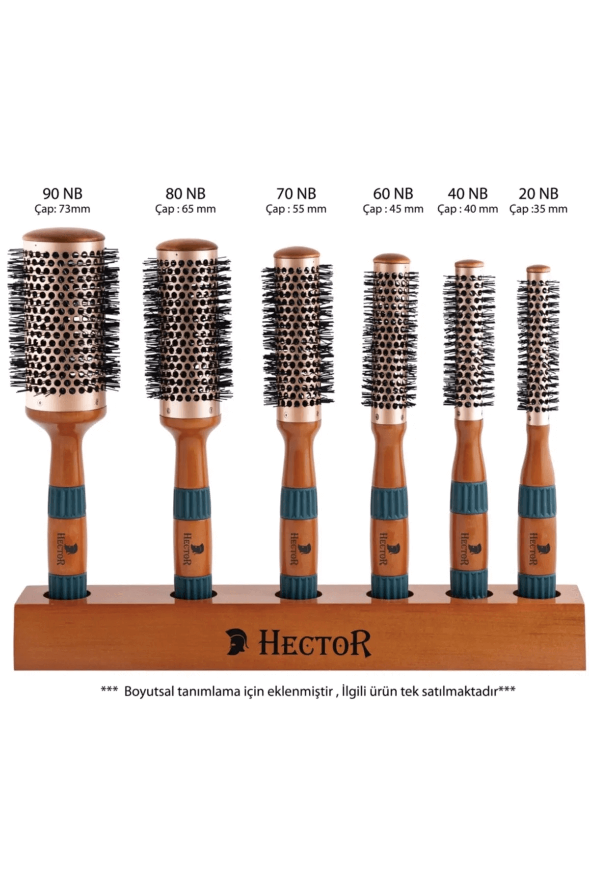 yavuz-kozmetik-hector-vent-fön-fırçası Hector Vent Saç Fırçası 202580 NB - Görsel 1